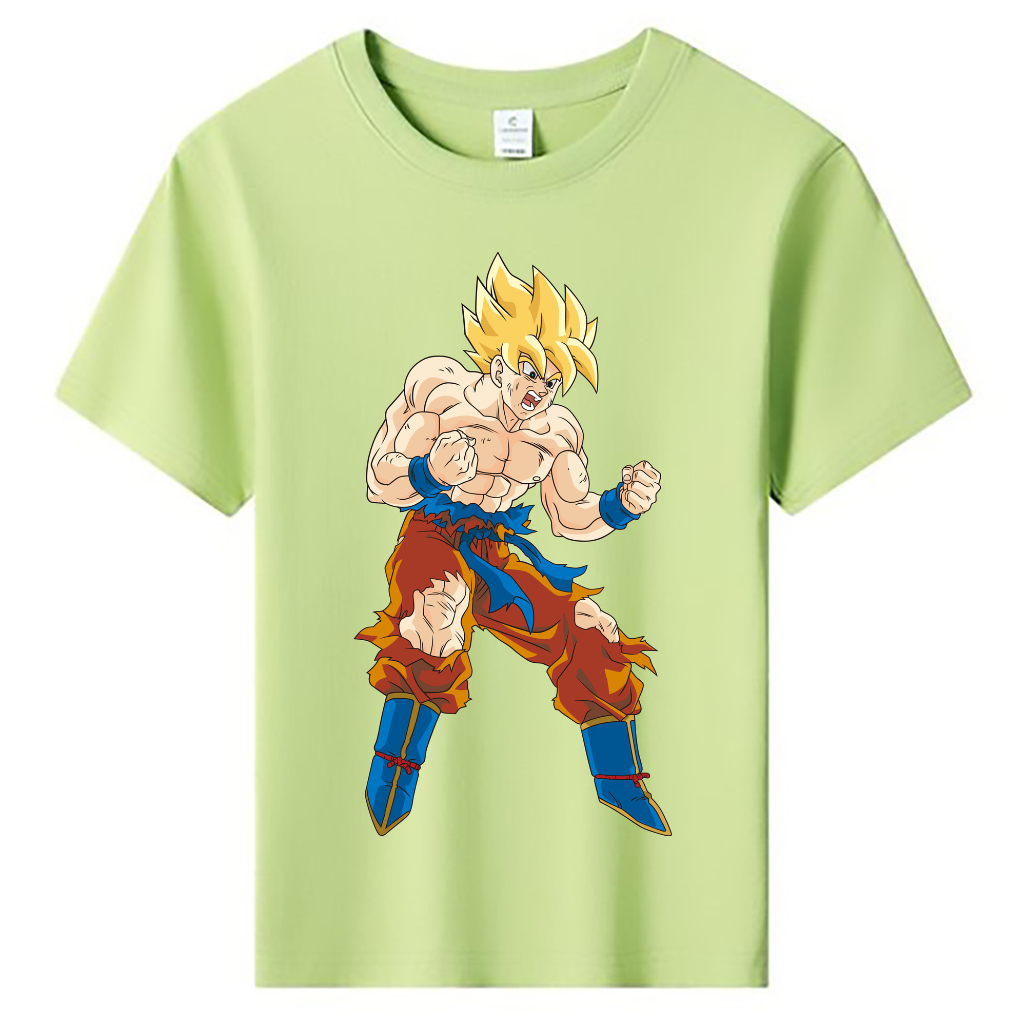 （画像用） ドラゴンボール 孫悟空（そん ごくう）Son Goku カカロット DRAGON BALL Kakarotto 綿100％キッズTシャツ（フロントプリント）
